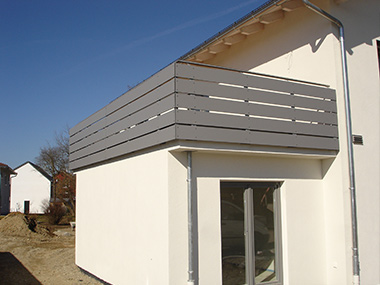 Balkongeländer in Burghausen Spenglerei Metallbau Lex in Burghausen