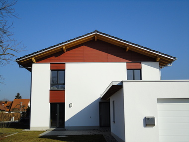 Metallfassade in Burghausen Spenglerei Metallbau Lex in Burghausen