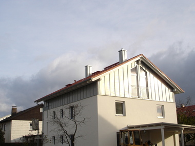Metallfassade in Altötting Spenglerei Metallbau Lex in Altötting