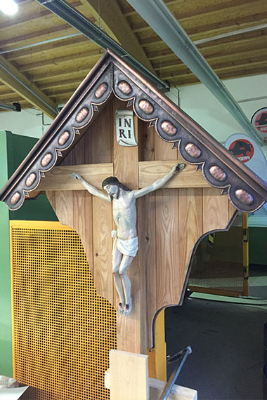 Kunstspenglerei Kreuz Spenglerei Metallbau Lex in Burghausen