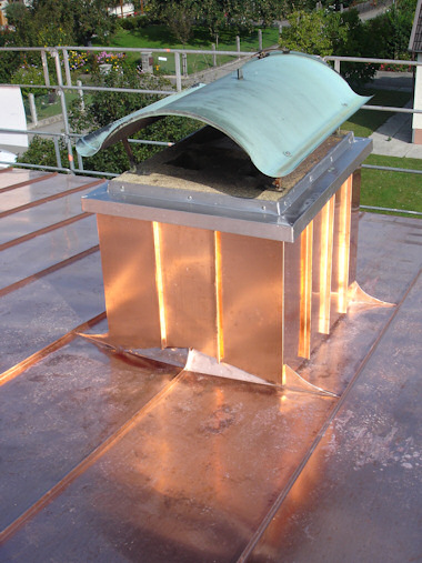 Metalldach in Tacherting Spenglerei Metallbau Lex in Tacherting