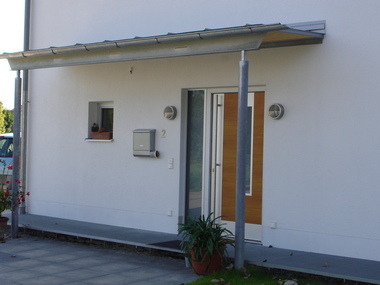Überdachung in Altötting Spenglerei Metallbau Lex in Altötting