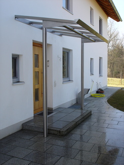 Überdachung in Kienberg Spenglerei Metallbau Lex in Kienberg