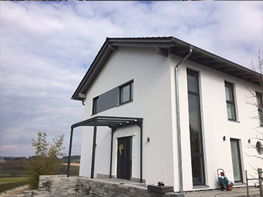 Überdachung in Tittmoning Spenglerei Metallbau Lex in Tittmoning